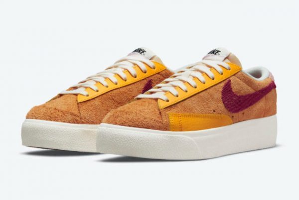 Nike Wmns Blazer Low Platform Sunset Outlet For Sale DO6721-700-1