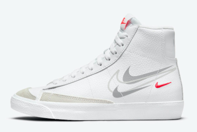 Where To Buy Nike Blazer Mid GS Multi Swoosh DO6487-100