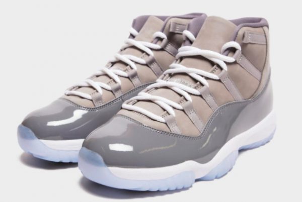 2021 Grade School Air Jordan 11s Cool Grey CT8012-005-2