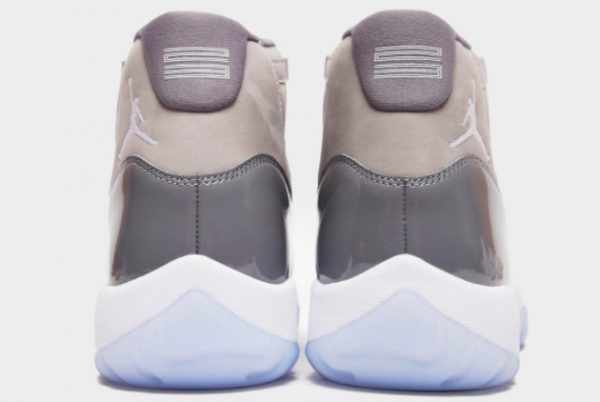 2021 Grade School Air Jordan 11s Cool Grey CT8012-005-3