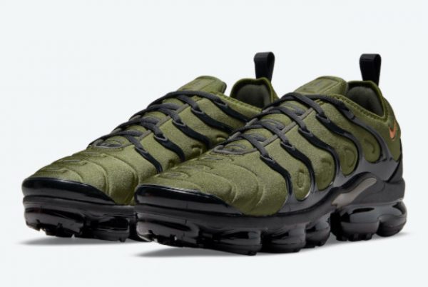 2021 Nike Air VaporMax Plus Olive Men Sneakers DQ4688-300-1