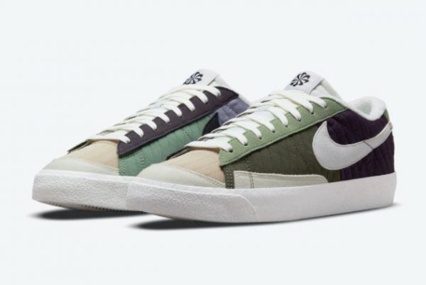 2021 Nike Blazer Low Toasty Medium Olive Lifestyle Shoes DD8026-500-2