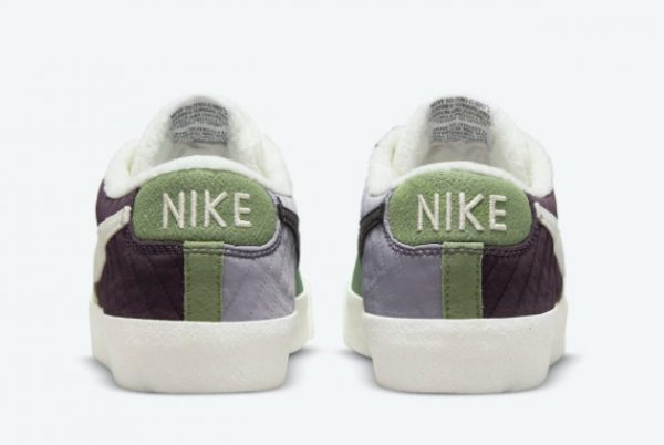 2021 Nike Blazer Low Toasty Medium Olive Lifestyle Shoes DD8026-500-3