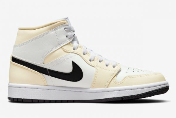 2022 Cheap Air Jordan 1 Mid Coconut Milk BQ6472-121-1