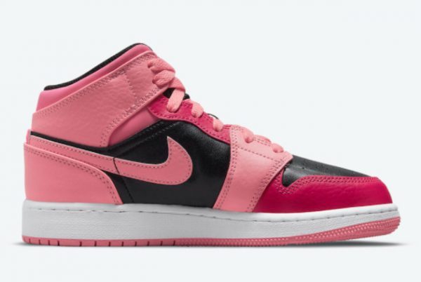 2022 Cheap Air Jordan 1 Mid GS Coral Chalk In Store 554725-662-1