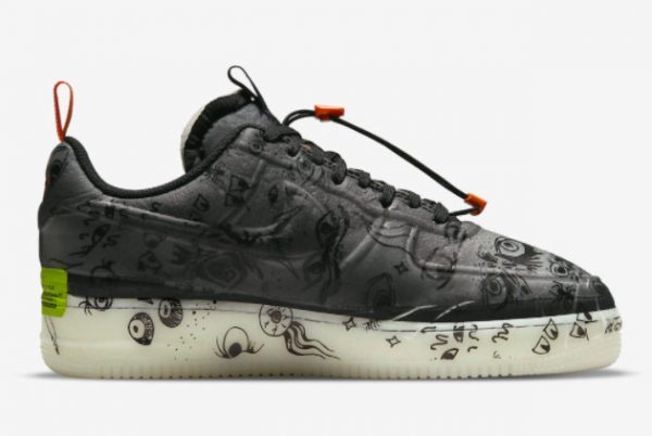 2022 Cheap Nike Air Force 1 Experimental Halloween DC8904-001-1