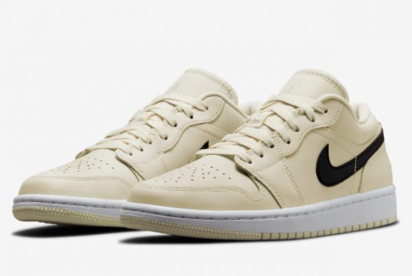 2022 Grade School Air Jordan 1 Low Coconut Milk DC0774-121-3