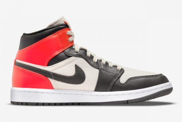 2022 New Air Jordan 1 Mid Newsprint For Sale DQ6078-100-1