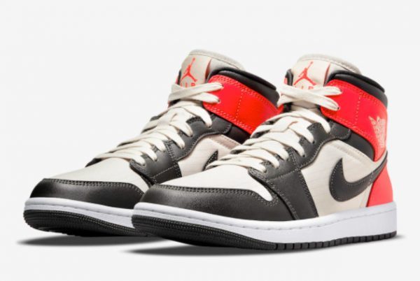 2022 New Air Jordan 1 Mid Newsprint For Sale DQ6078-100-2