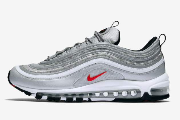 2022 Nike Air Max 97 Silver Bullet Basketball Shoes