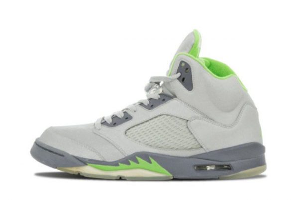 2022 Release Air Jordan 5 V Retro Green Bean Sneakers