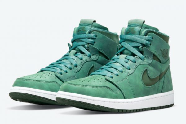 Air Jordan 1 Zoom CMFT Comfort Emerald Green New Sale CT0979-301-2