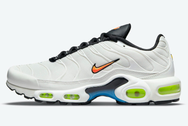 Best Selling Nike Air Max Plus White/Neon-Black-Orange DQ4696-100