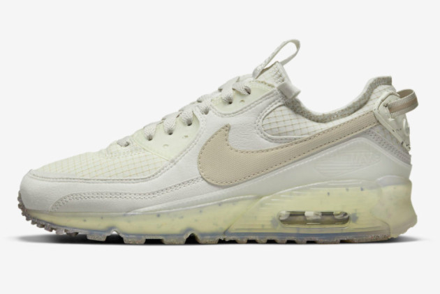 Big Kids Nike Air Max 90 Terrascape Light Bone DC9450-001