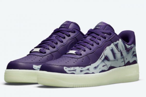 Brand New Nike AF1 Air Force 1 Purple Skeleton CU8067-500-2