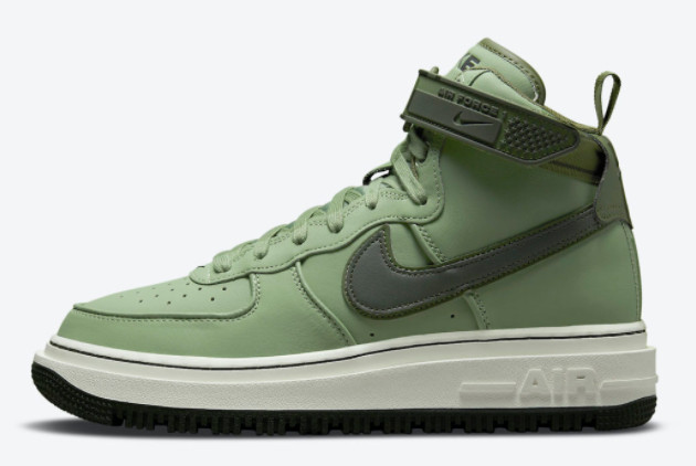 Buy Nike AF1 Air Force 1 High Boot Military Green Olive DA0418-300