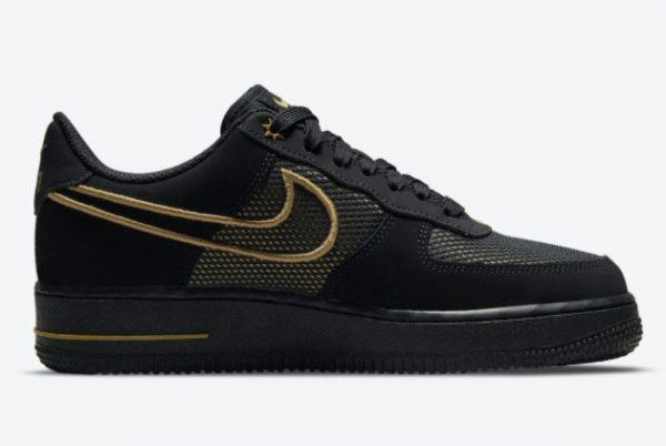 Buy Nike Air Force 1 Low Legendary Black Gold DM8077-001-1