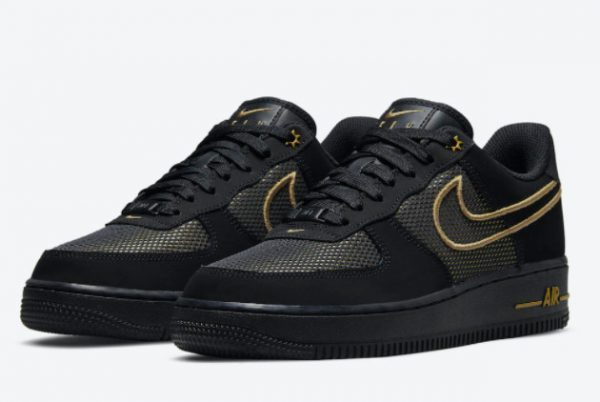 Buy Nike Air Force 1 Low Legendary Black Gold DM8077-001-2