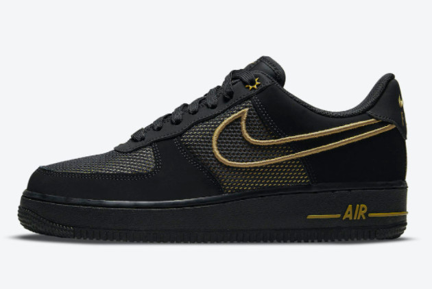 Buy Nike Air Force 1 Low Legendary Black Gold DM8077-001