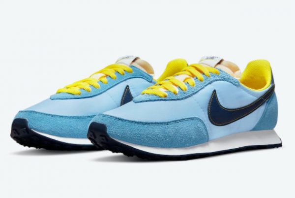 Buy Nike Waffle Trainer 2 Psychic Blue/Yellow Strike-Sail-Blue Void DM8323-400-1