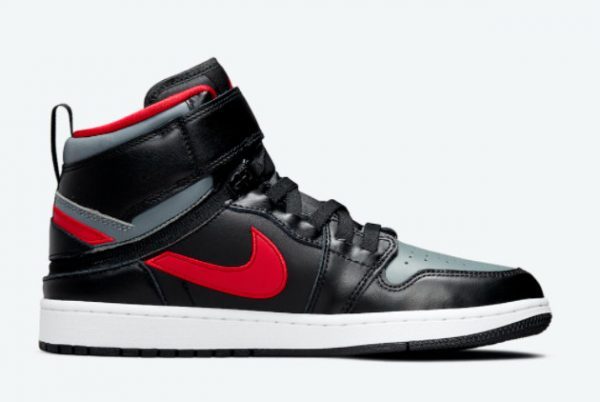 Cheap Air Jordan 1 High FlyEase Black Gym Red Smoke Grey CQ3835-006-1