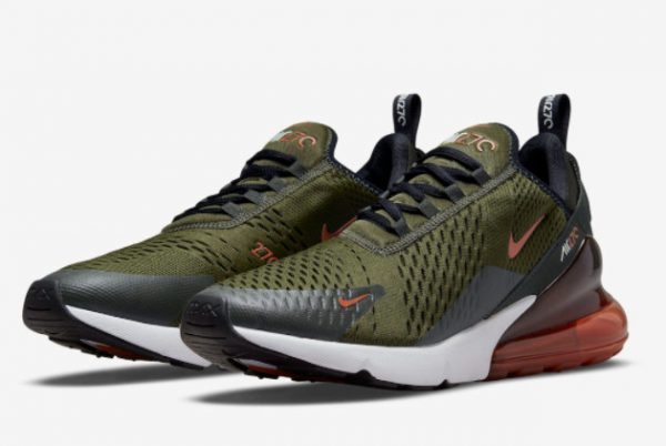 Cheap Nike Air Max 270 Olive Orange Black DQ4686-300-1