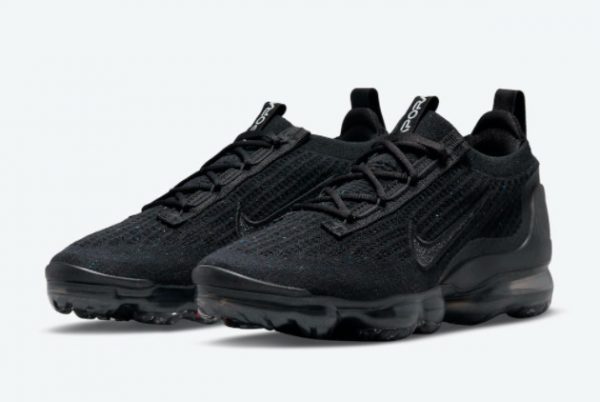 Nike Air VaporMax 2021 Black Metallic Silver Running Shoes DC9454-001-1