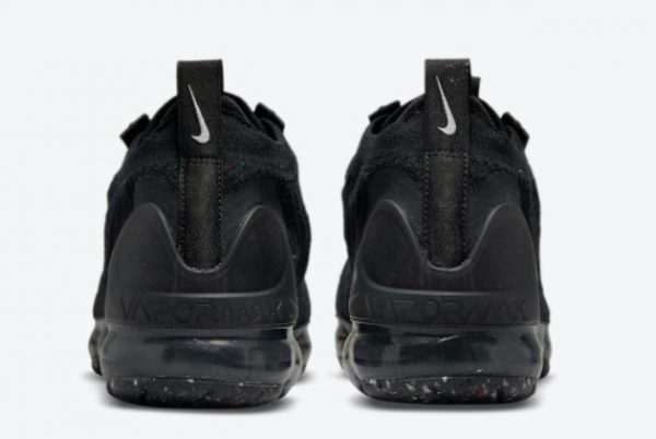 Nike Air VaporMax 2021 Black Metallic Silver Running Shoes DC9454-001-2