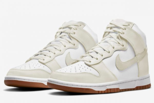 Cheap Nike Dunk High Sail Gum White Sport Shoes DD1869-109-2