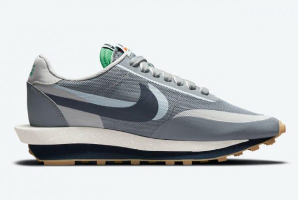 Clot x Sacai x Nike LDWaffle Neutral Grey/Obsidian-Cool Grey DH3114-001-1