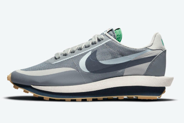 Clot x Sacai x Nike LDWaffle Neutral Grey/Obsidian-Cool Grey DH3114-001