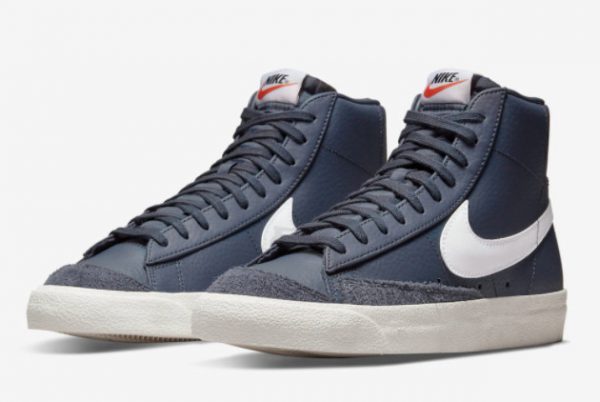 Grade School Nike Blazer Mid ’77 Vintage Thunder Blue BQ6806-401-1