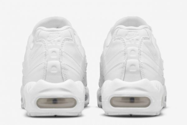 Hot Sale Nike Air Max 95 Triple White Running Shoes DH8015-100-2