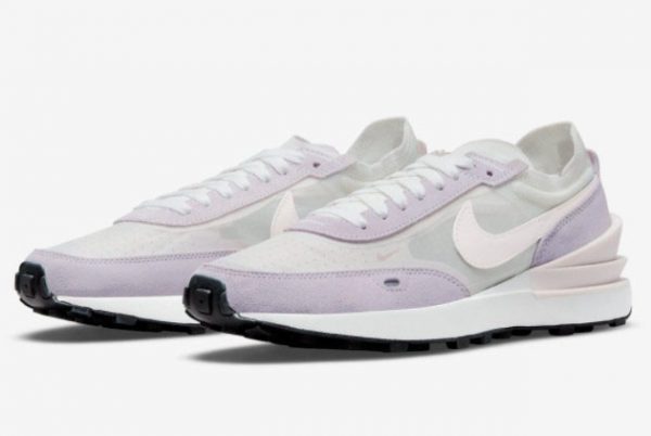 Latest Nike Waffle One Light Soft Pink On Sale DN4696-100-1