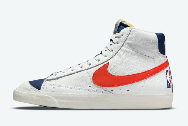 NBA x Nike Blazer Mid ’77 EMB Knicks New Sale DD8025-100