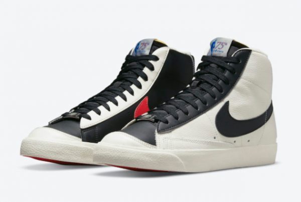 NBA x Nike Blazer Mid Trail Blazers Fashion Shoes DD8025-101-2