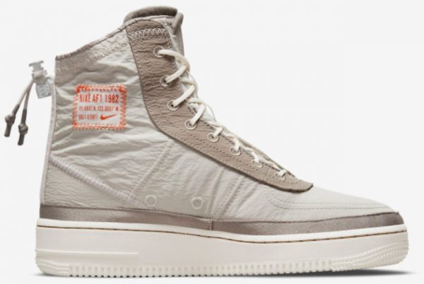 Nike Air Force 1 Shell Sail Orange For Women DO7450-211-1