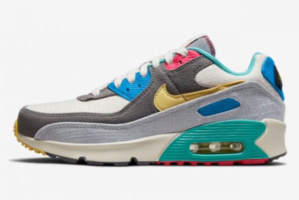 Nike Air Max 90 GS Caterpillar Multi-Color For Sale DN4415-001