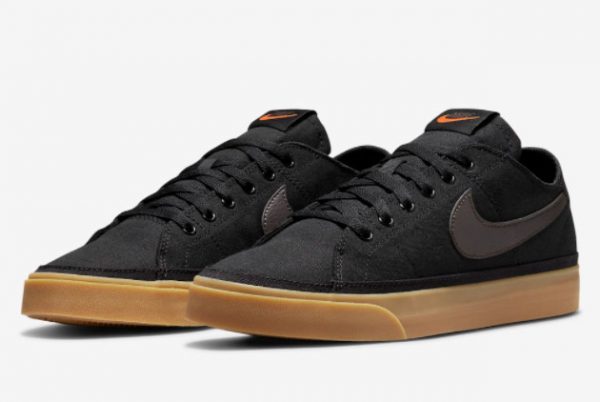 Nike Court Legacy Canvas Black Gum Online Store CW6539-004-1