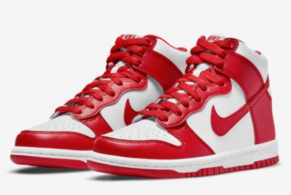 Nike Dunk High University Red Training Shoes DD1399-106-2