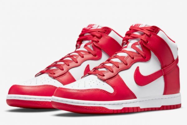 Nike Dunk High University Red White For Cheap DD1399-106-2