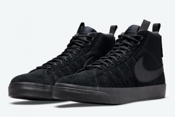 Nike SB Blazer Mid Accliamte Triple Black To Buy DC8903-002-2