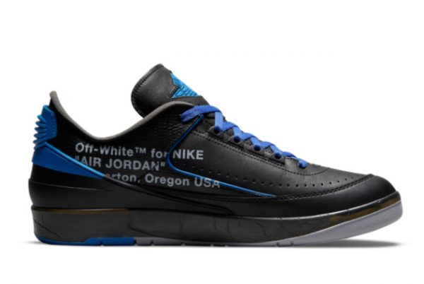 Off-White x Air Jordan 2 Retro Low SP Black Royal Sale DJ4375-004-1