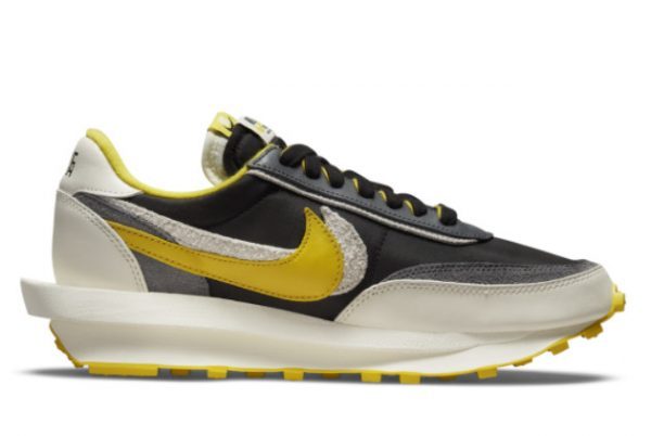 Undercover x Sacai x Nike LDWaffle Black/Sail-Dark Grey-Bright Citron DJ4877-001-1