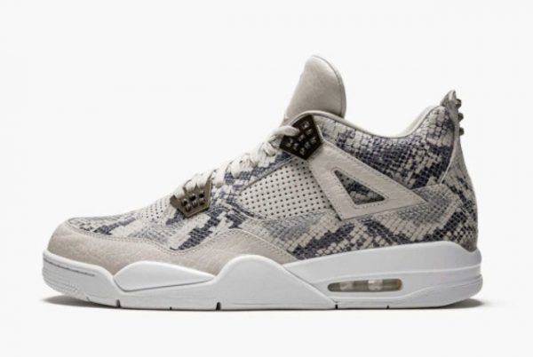 2022 New Air Jordan 4 PRM Snakeskin Restock