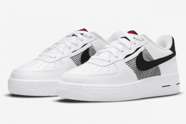 Buy Nike Air Force 1 Low GS Mesh Pocket White DH9596-100-2