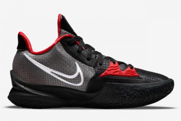 Cheap Nike Kyrie Low 4 Bred Black White-University Red CW3985-006-1