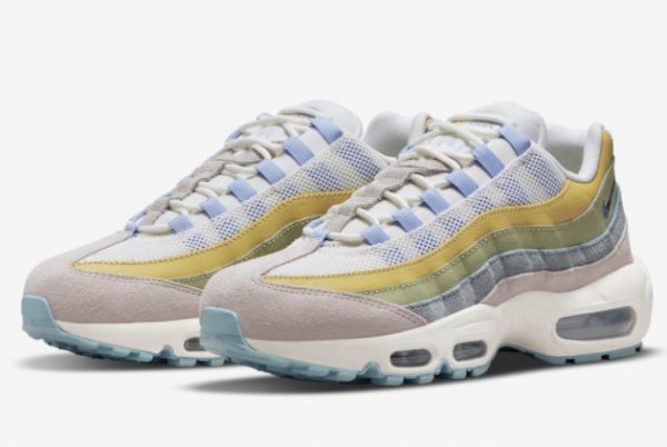 Cheap Nike Wmns Air Max 95 Pastel White Green-Blue DR7867-100-2