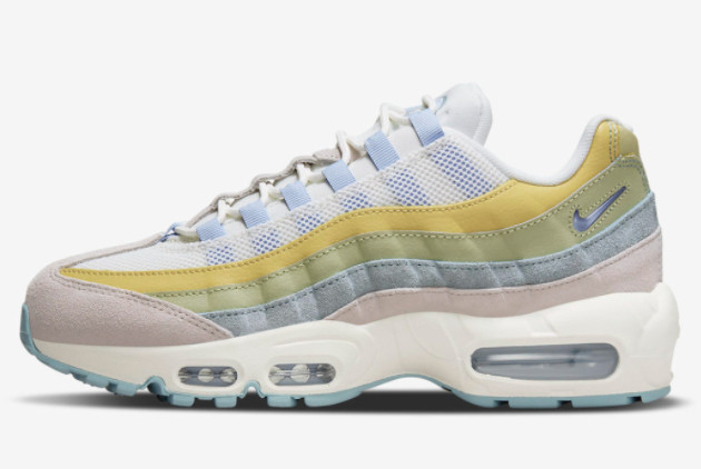 Cheap Nike Wmns Air Max 95 Pastel White Green-Blue DR7867-100