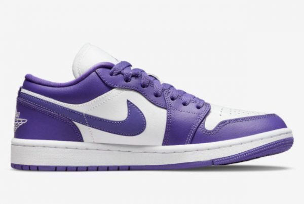 Men and Women's Air Jordan 1 Low Psychic Purple DC0774-500-1